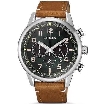 Eco-Drive Chronograph Rustfri stål Solar Quartz Herre ur fra Citizen, CA4420-21X